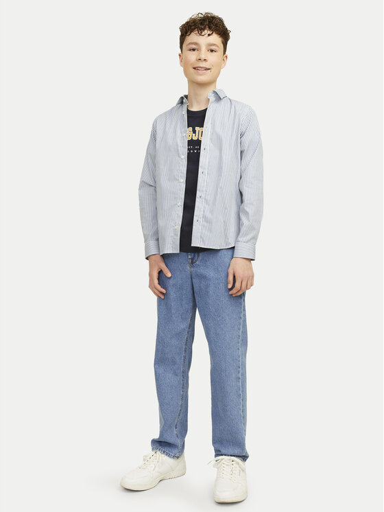 Jack & Jones Junior Jack & Jones Junior Košile Joe 12260144 Modrá Regular Fit