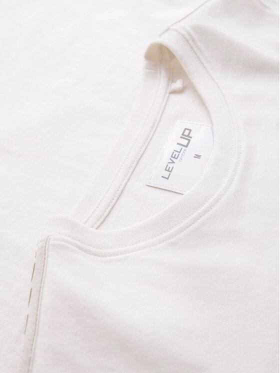 Ombre Ombre Longsleeve OM-LSCL-0127 Écru Regular Fit
