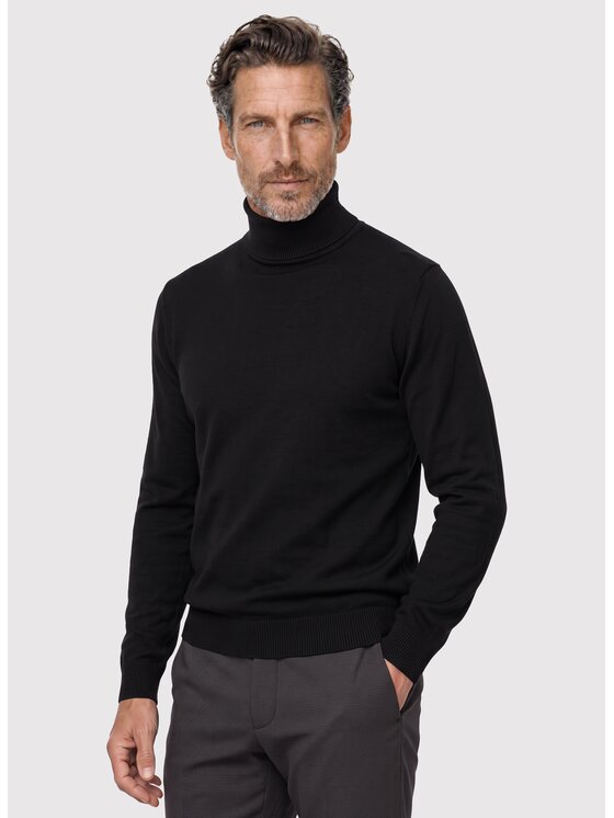 Pako Lorente Pako Lorente Sweter P26WN-2X-016 Czarny Classic Fit