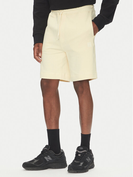 BOSS BOSS Спортивні шорти Sewalk 50511726 Жовтий Regular Fit