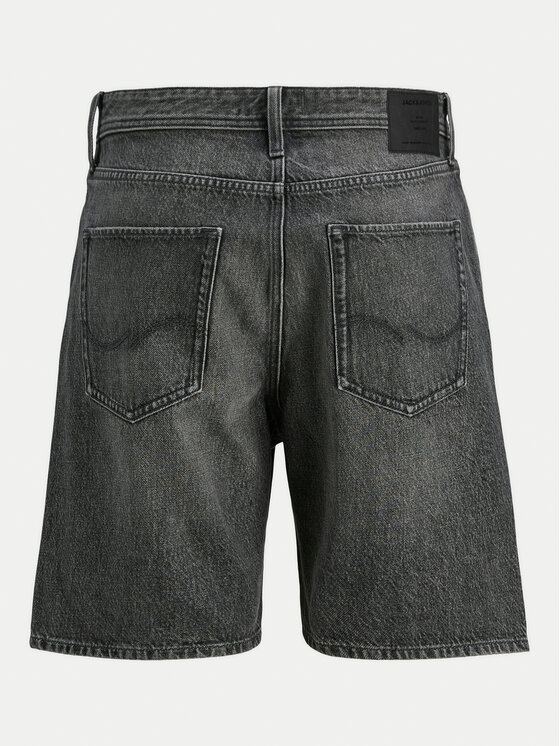 Jack&Jones Jack&Jones Szorty jeansowe 12269533 Czarny Loose Fit