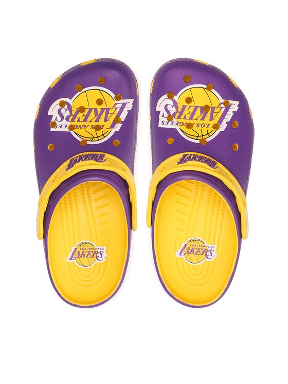 Crocs Crocs Παντόφλες Crocs Classic Nba Los Angeles Lakers Clog 208650 Μωβ