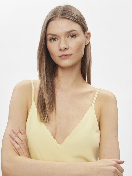 Calvin Klein Calvin Klein Nyári ruha K20K206776 Sárga Regular Fit