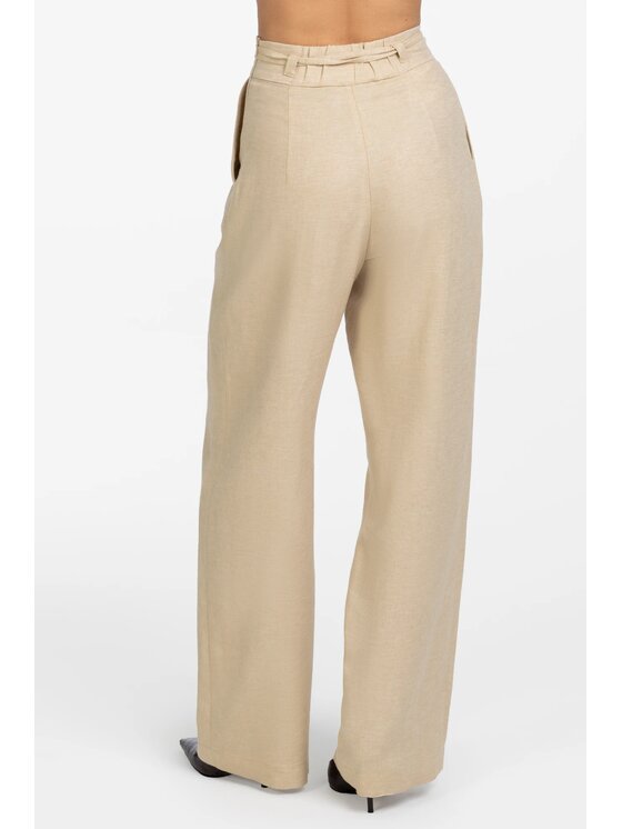 MANDRAGORA MANDRAGORA Pantaloni di tessuto Torre Beige Regular Fit