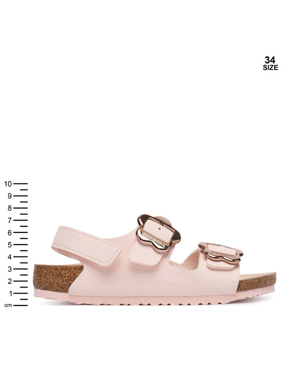 Birkenstock Birkenstock Sandali Milano Flower Buckle 1031654 S Roza
