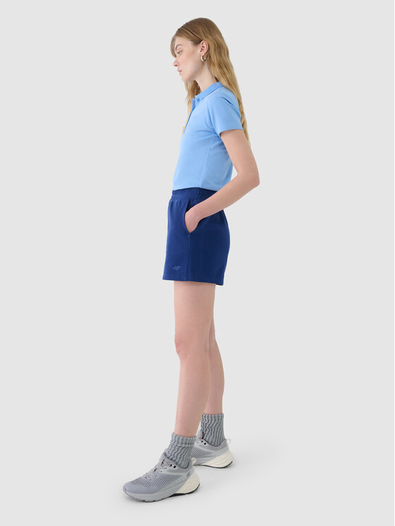 4F 4F Pantaloncini di tessuto NOS Blu scuro Regular Fit