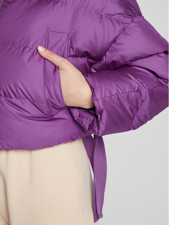 Marc O'Polo Marc O'Polo Pehelykabát 209 0808 70007 Lila Oversize