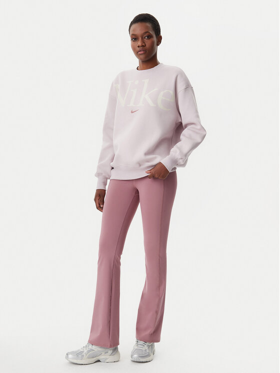 Nike Nike Mikina FN3654 Ružová Oversize