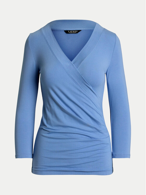 LAUREN RALPH LAUREN LAUREN RALPH LAUREN Majica 200824366025 Svijetloplava Slim Fit