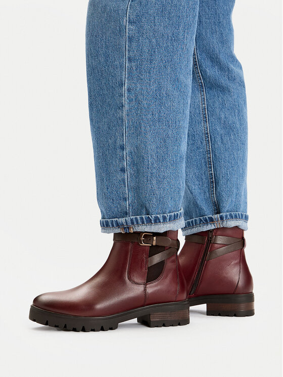 Lasocki Lasocki Škornji CEO-WI23-DAGA-01 Bordo rdeča