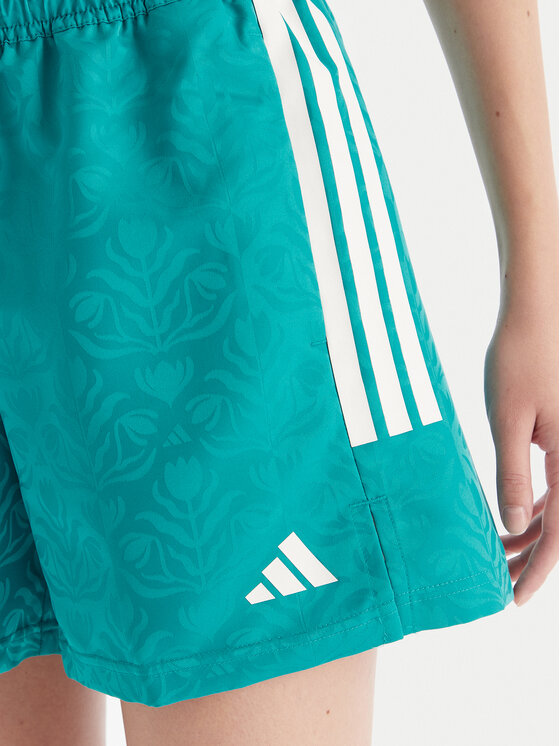 adidas adidas Sportovní kraťasy Tiro x Common Goal JL9208 Tyrkysová Loose Fit