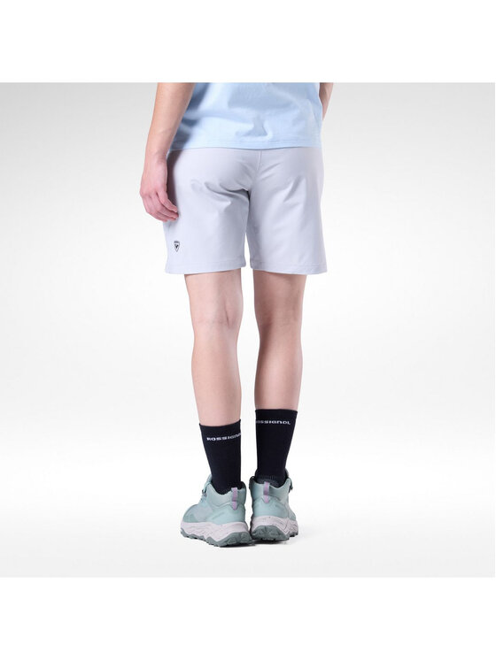 Rossignol Rossignol Szorty sportowe W Stretch Chino Short 7' Szary jasny Regular Fit