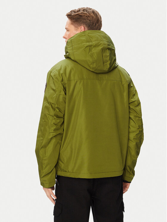Napapijri Napapijri Kurtka anorak Rainforest Next NP0A4IB9 Khaki Regular Fit
