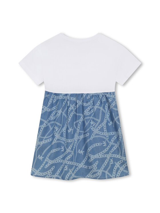 MICHAEL KORS KIDS MICHAEL KORS KIDS Сукня R12160 S Голубий Regular Fit