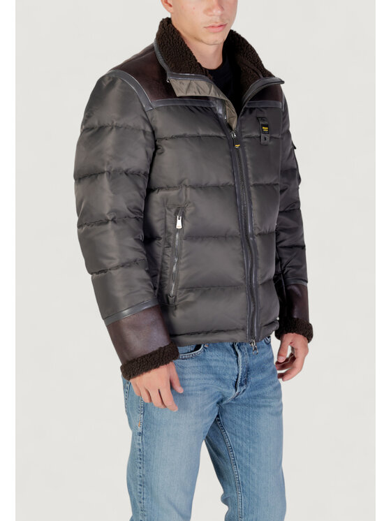 Blauer Blauer Μπουφάν χειμωνιάτικο ORGAN Πράσινο Casual Fit