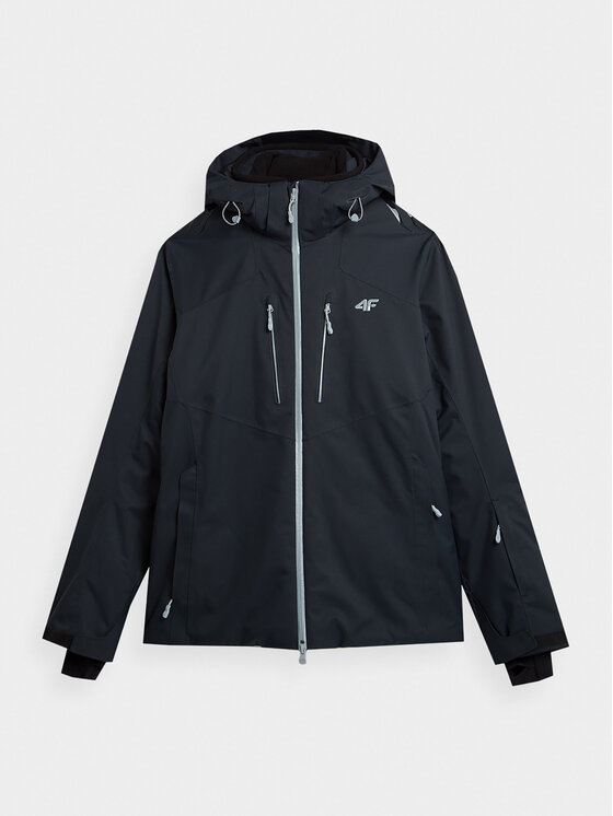 4F 4F Μπουφάν για σκι 4FAW23TTJAM284 Μαύρο Regular Fit
