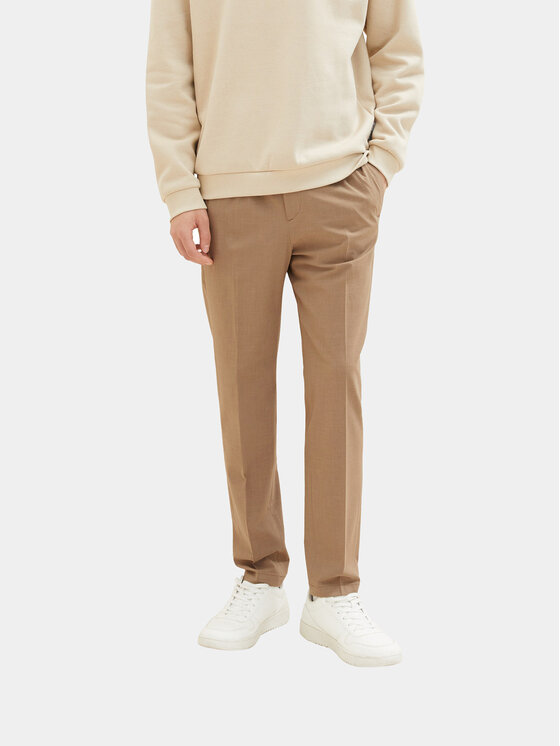 Tom Tailor Denim Tom Tailor Denim Chinos 1037539 Beige Tapered Fit