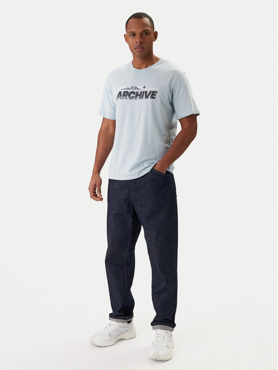 Jack & Jones Jack & Jones T-Shirt Brat Tee 12288103 Blau Regular Fit