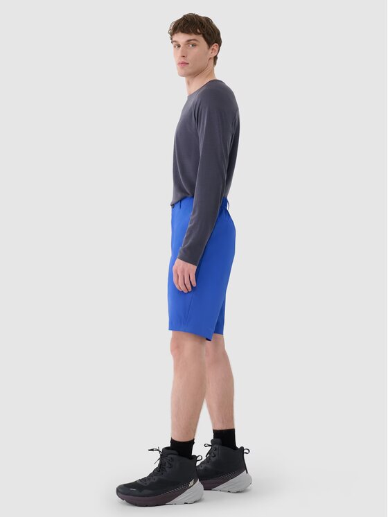 4F 4F Šortky 4FWSS25TFSHM0877-36S Modrá Regular Fit
