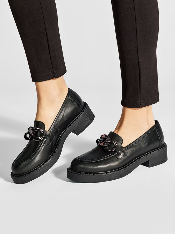 Solo Femme Solo Femme Оксфорди 60101-01-M41/000-03-00 Чорний