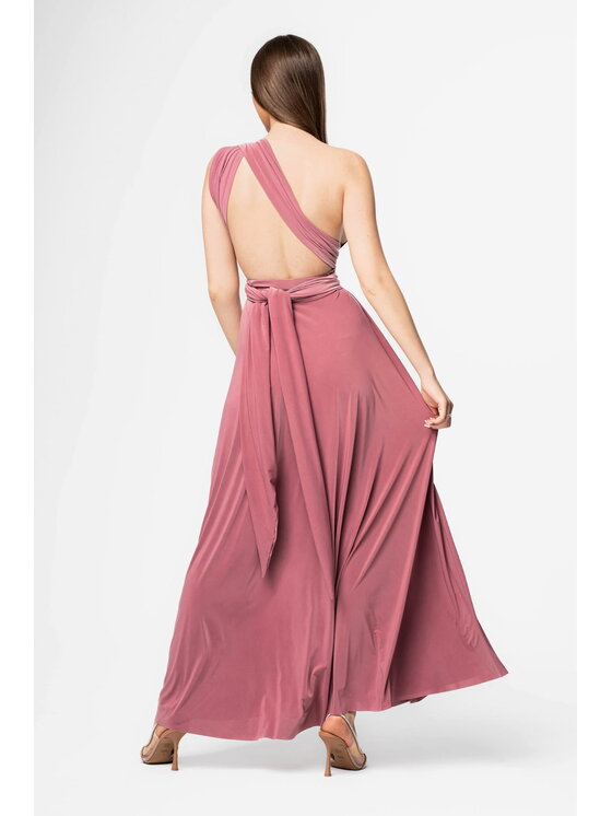 Aurora Aurora Koktejlové šaty multiway Růžová Feminine Fit