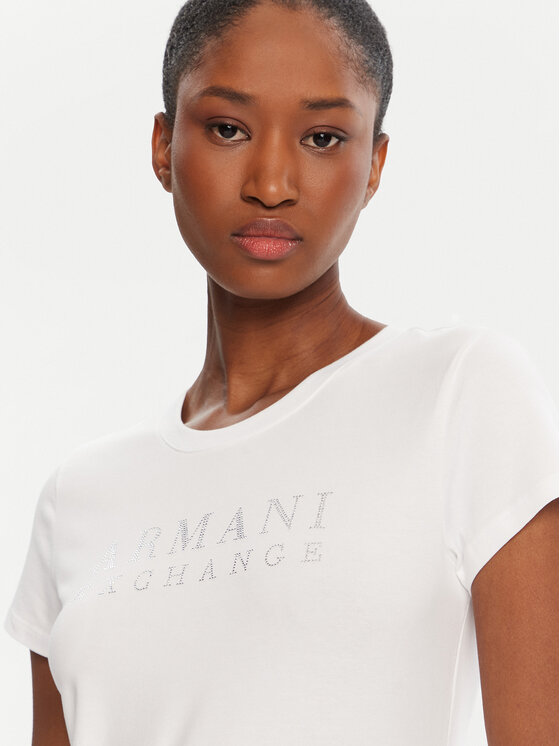 Armani Exchange Armani Exchange T-shirt XW001349 AF17173 U0002 Bijela Regular Fit