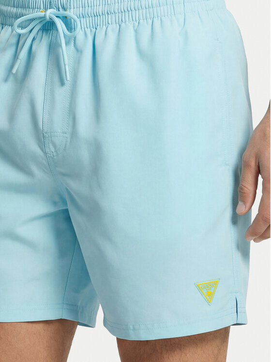 Guess Guess Шорти для плавання F6GT24 WG282 MEDIUM Голубий Regular Fit