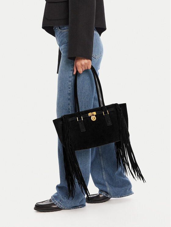 MICHAEL Michael Kors MICHAEL Michael Kors Ročna torba Hamilton Moderne 30F5ANXT0S Črna