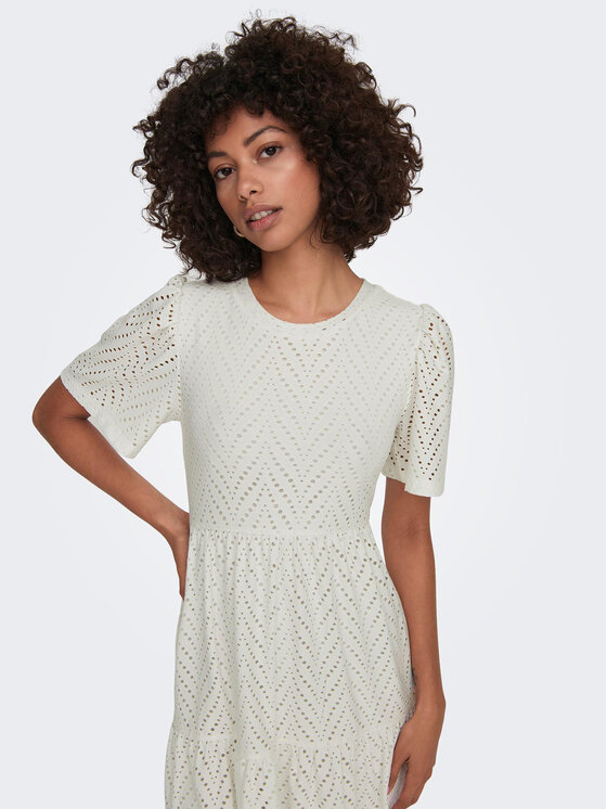 JDY JDY Ljetna haljina Carla 15254680 Bijela Regular Fit