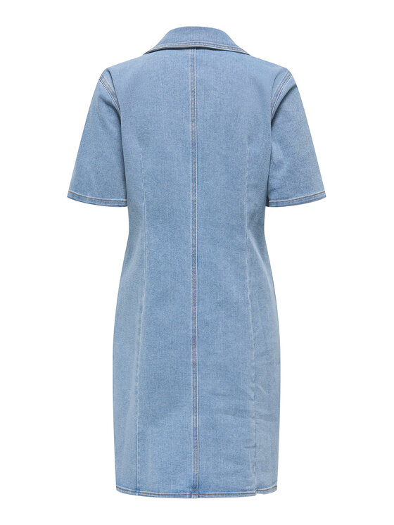 ONLY ONLY Sukienka jeansowa Frida 15360436 Niebieski Regular Fit