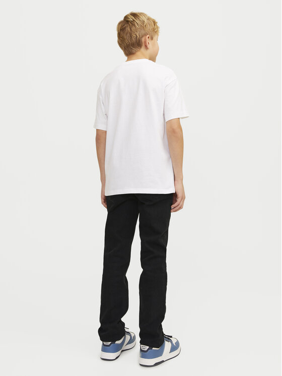 Jack&Jones Junior Jack&Jones Junior Jeans hlače Glenn 12260575 Črna Slim Fit