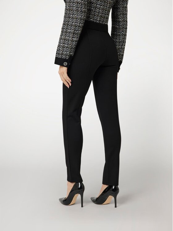 Guess Guess Kalhoty z materiálu 167469 Černá Slim Fit