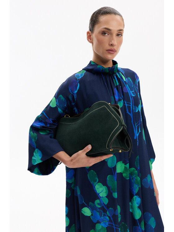 Deni Cler Milano Deni Cler Milano Sukienka koktajlowa W-DC-3453-F5-D7-56-1 Kolorowy Oversize