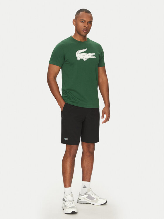 Lacoste Lacoste Tennisešortsid GH7452 Must Regular Fit