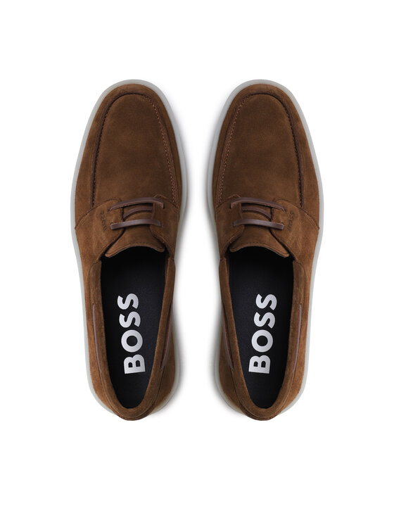 Chaussure Hugo Boss Mocassin Pour Homme - Composition en Cuir