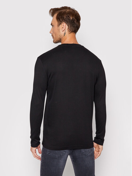 Longsleeve 8330 85192 Nero Modern Fit