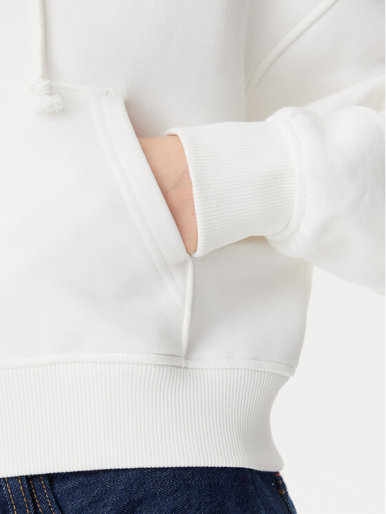 Tommy Jeans Tommy Jeans Sweatshirt DW0DW21355 Weiß Boxy Fit