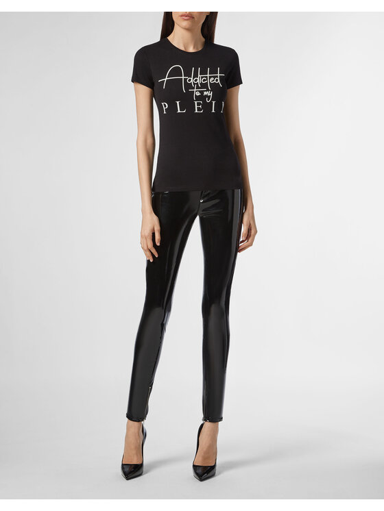PHILIPP PLEIN PHILIPP PLEIN T-Shirt 21999 Czarny Regular Fit
