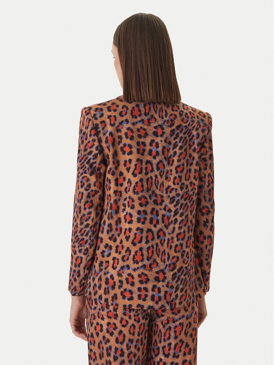 LOLA CASADEMUNT LOLA CASADEMUNT Піджак MS2602005 Коричневий Straight Fit