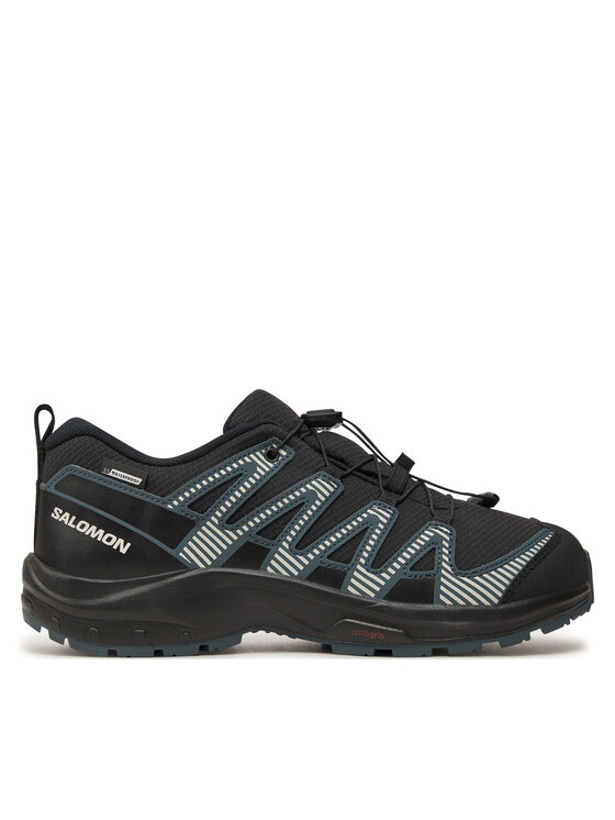 Salomon Salomon Παπούτσια πεζοπορίας Xa Pro V8 Waterproof L47568000 Μαύρο