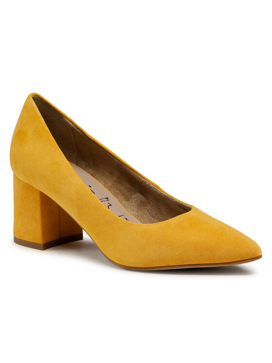 Escarpin discount jaune tamaris