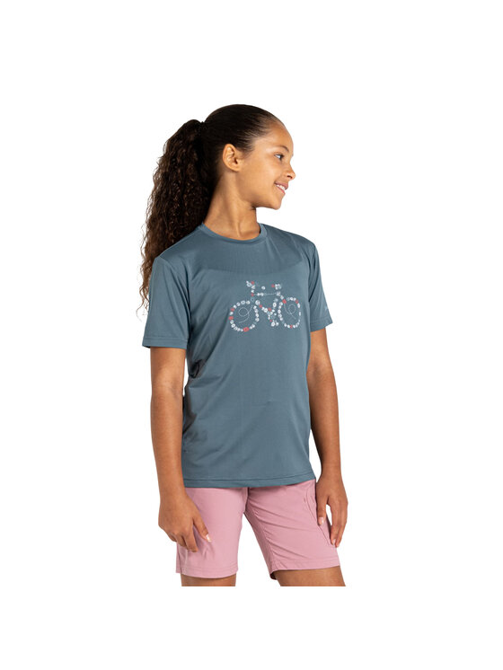 Dare2B Dare2B T-Shirt Amuse II Szary Short Fit