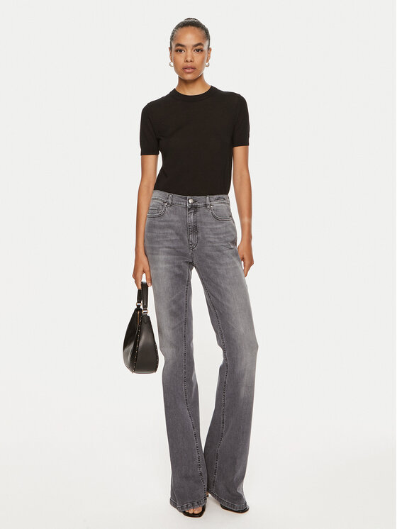 Marella Marella Džinsai 2423186134 Pilka Bootcut Fit