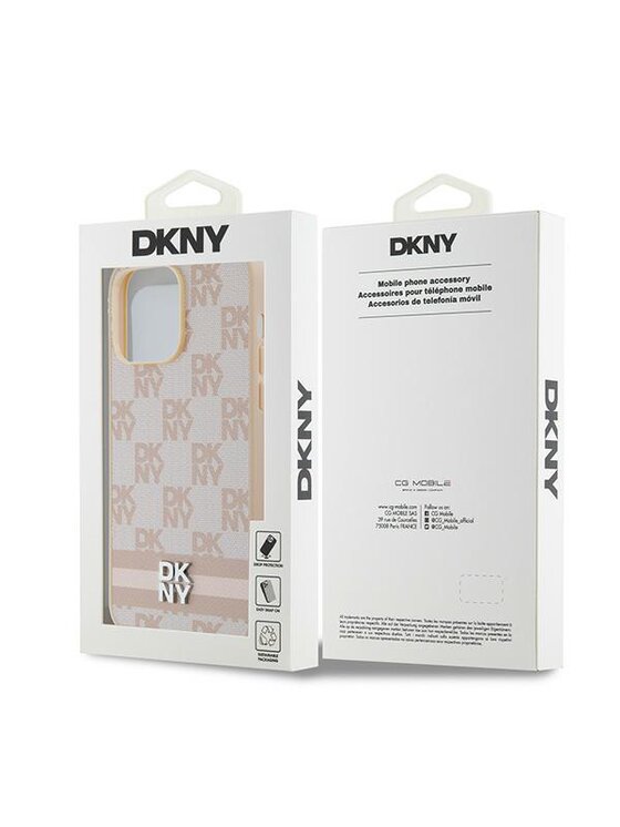 DKNY DKNY Etui na telefon Apple iPhone 14 Pro Max Różowy
