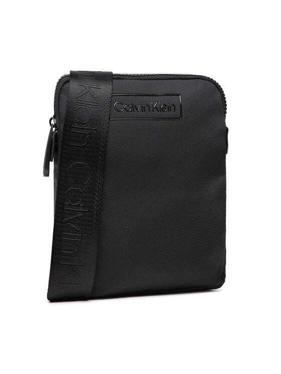 Borsellino Ck Code Flatpack K50K507320 Nero