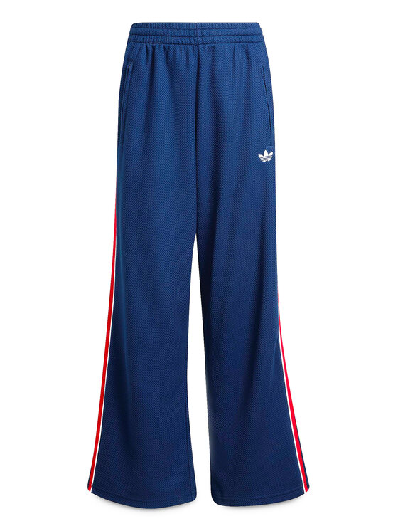 adidas adidas Melegítő alsó Firebird Double Knit KD7825 Sötétkék Loose Fit