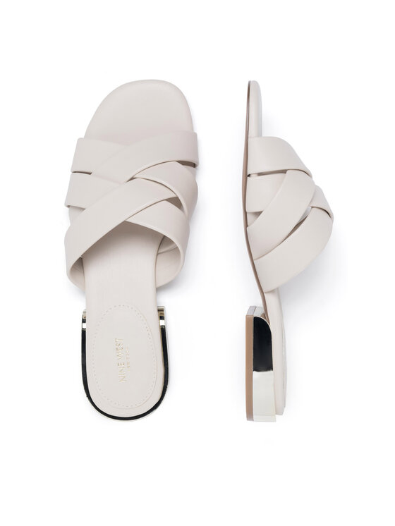 Nine West Nine West Klapki JF2220-1 Beżowy