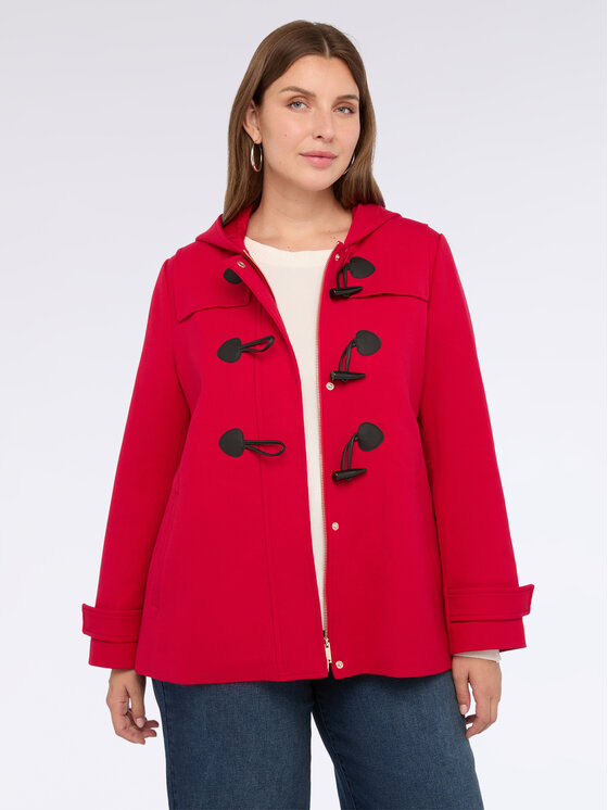 Fiorella Rubino Fiorella Rubino Cappotto invernale 8386T000333N016 Rosso A-Line Fit