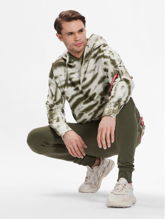 Alpha Industries Alpha Industries Bluza Tie Dye 106335 Kolorowy Regular Fit