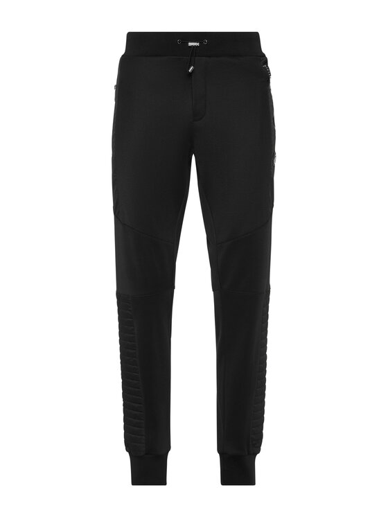 PHILIPP PLEIN PHILIPP PLEIN Spodnie dresowe 26955 Czarny Jogger Fit